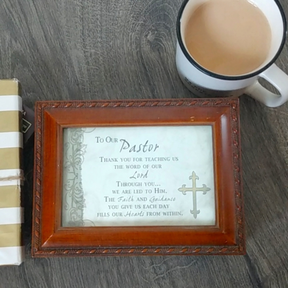 Pastor appreciation music box